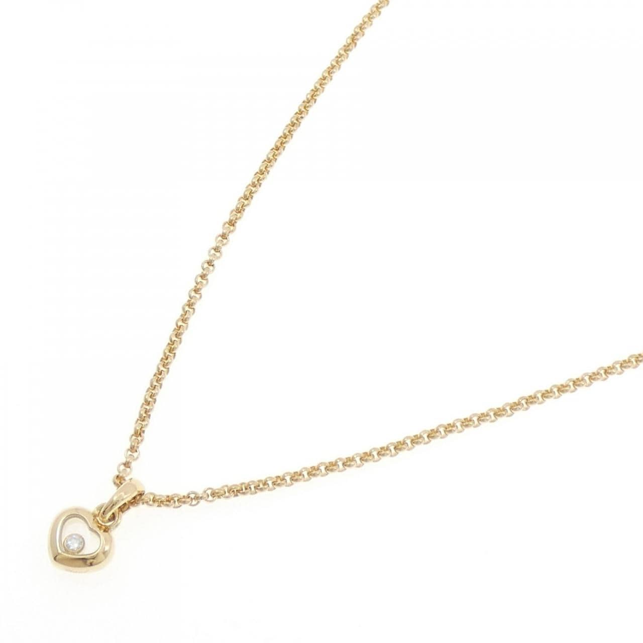 ショパール ハート ダイヤモンド ネックレス