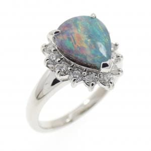 PT900 ボルダーオパール リング 1.30CT