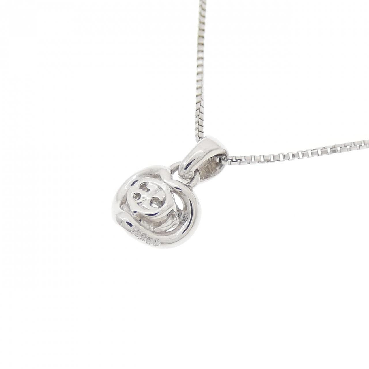 PT900/PT850 ダイヤモンド ネックレス 0.12CT