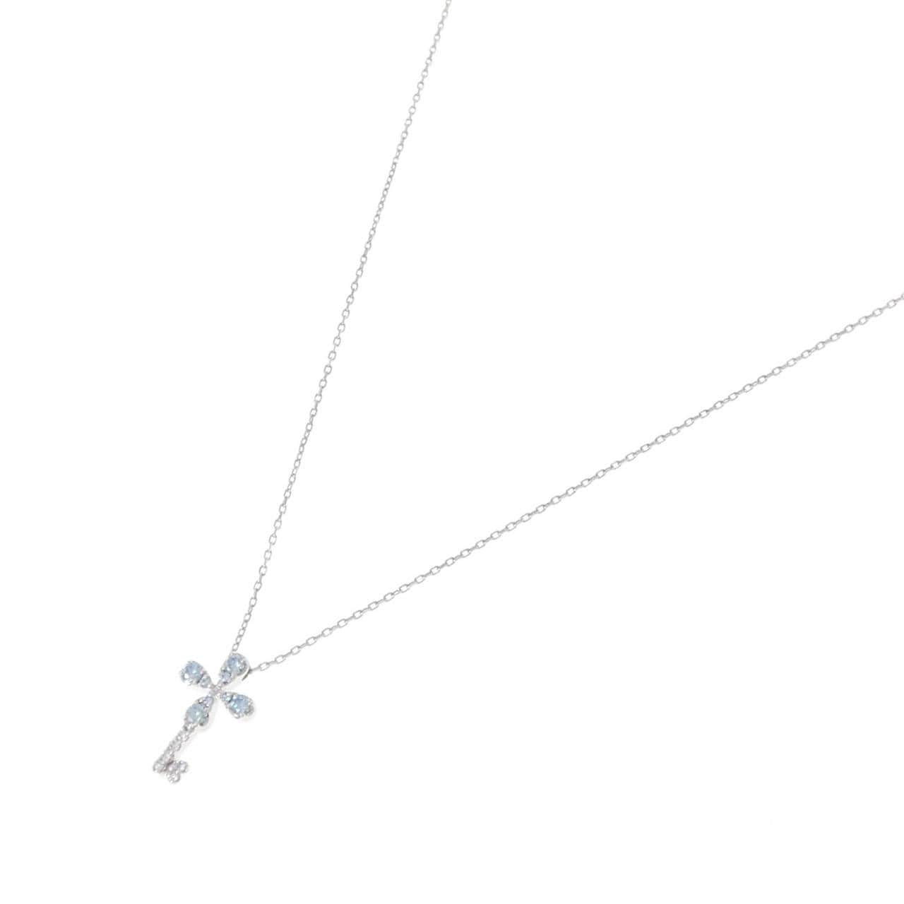 セイレーン　アズーロ ダイヤモンド ネックレス 0.02CT