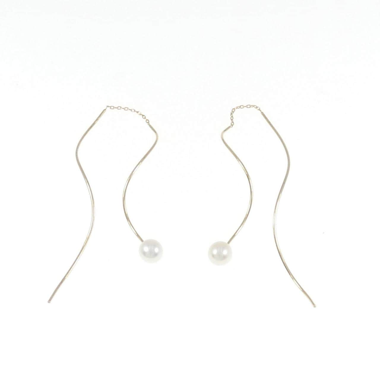Tasaki freshwater pearl earrings 5.8mm