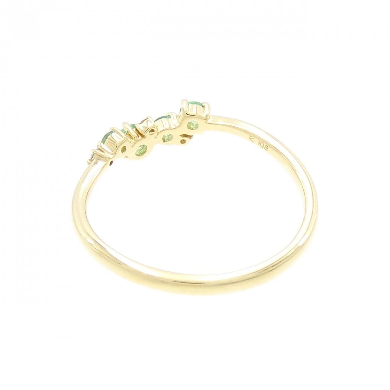 KUMIKYOKU emerald ring