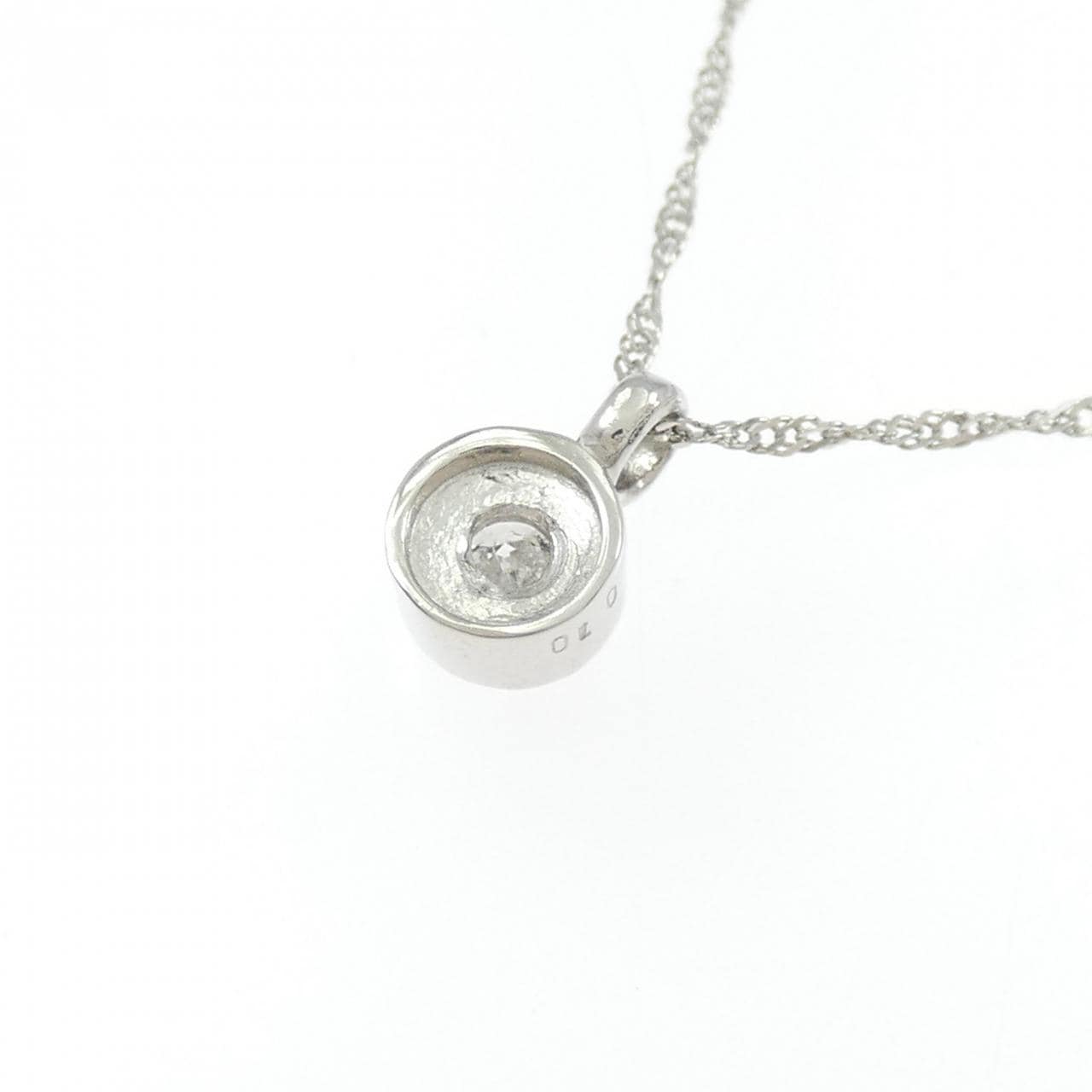 PT900/PT850 ダイヤモンド ネックレス 0.10CT