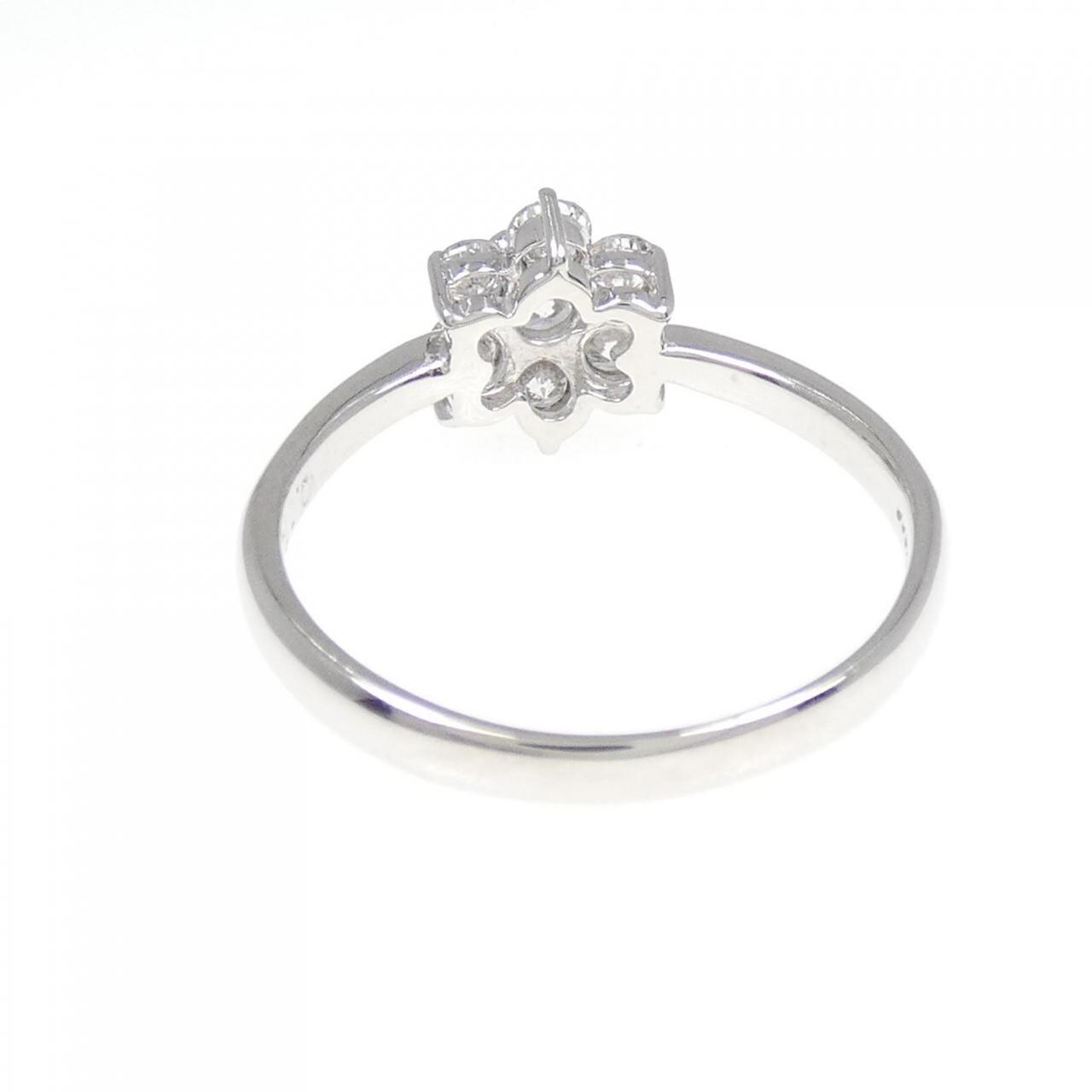 PT フラワー ダイヤモンド リング 0.173CT