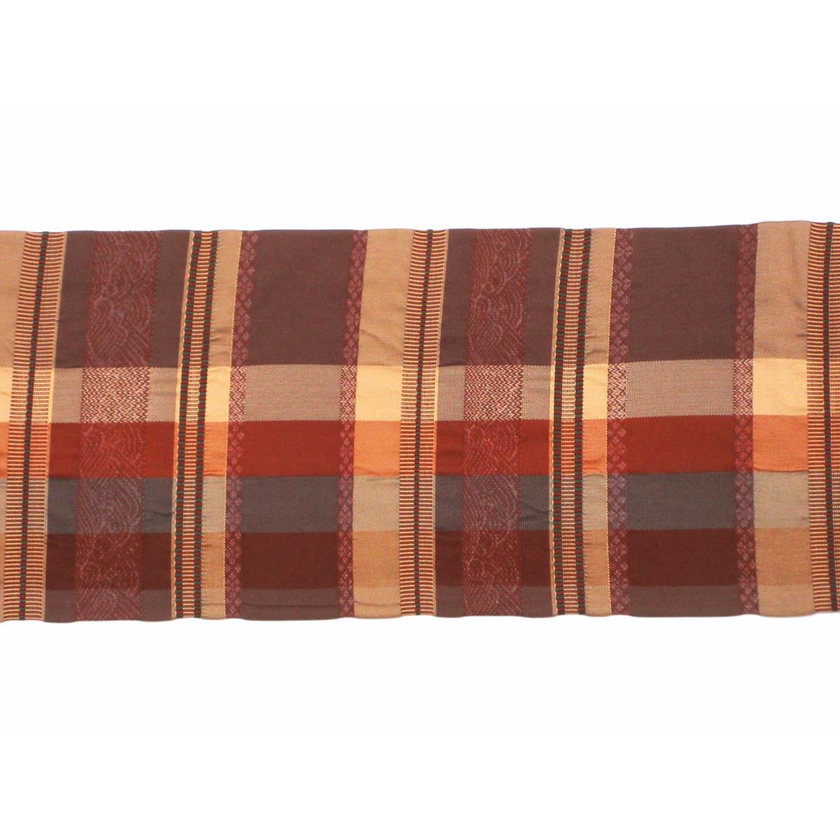 名古屋帯　しじら織　全通柄