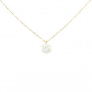 【リメイク】K18YG ダイヤモンド ネックレス 1.007CT G I1 Good