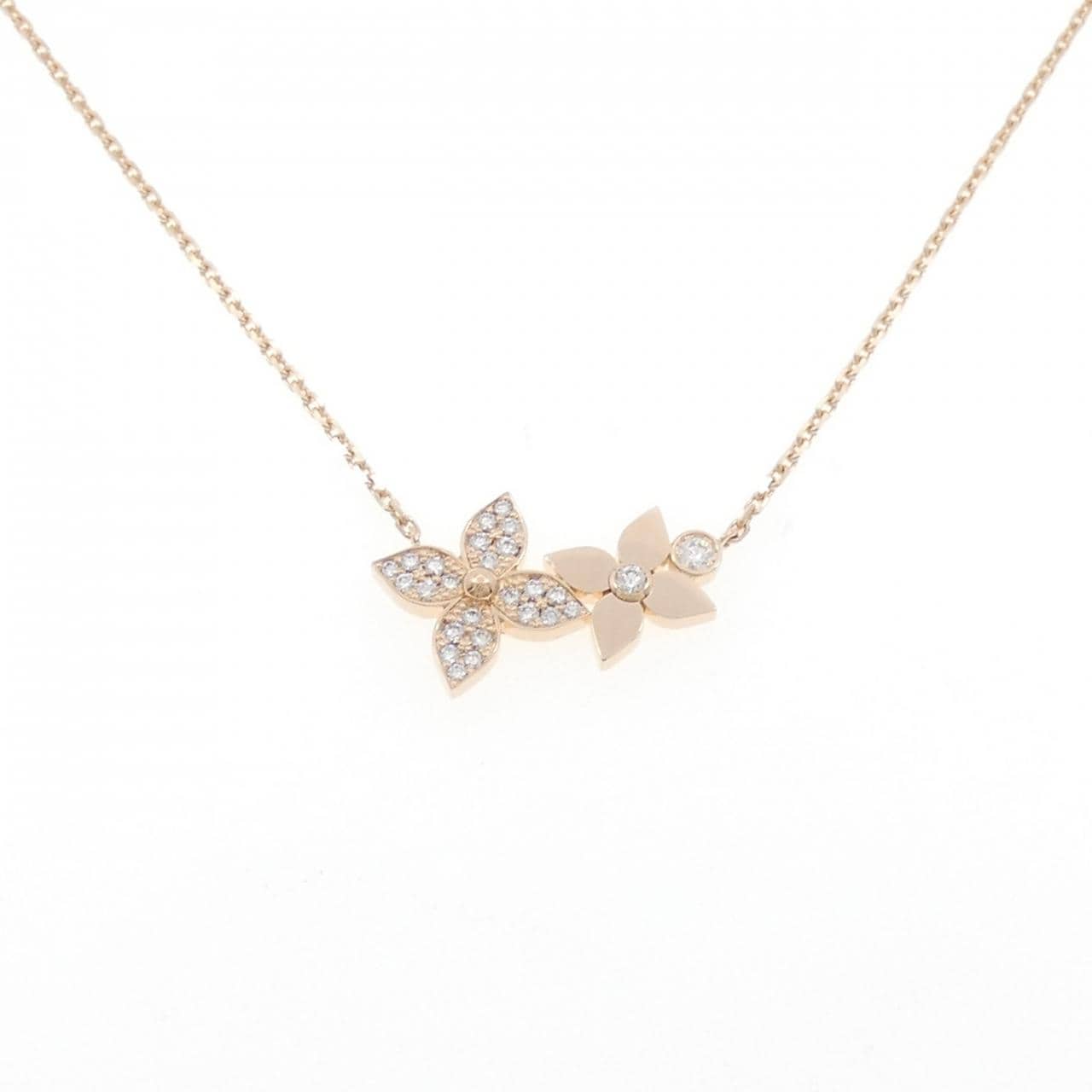 ルイヴィトン スター ブロッサム ドゥーブル ネックレス