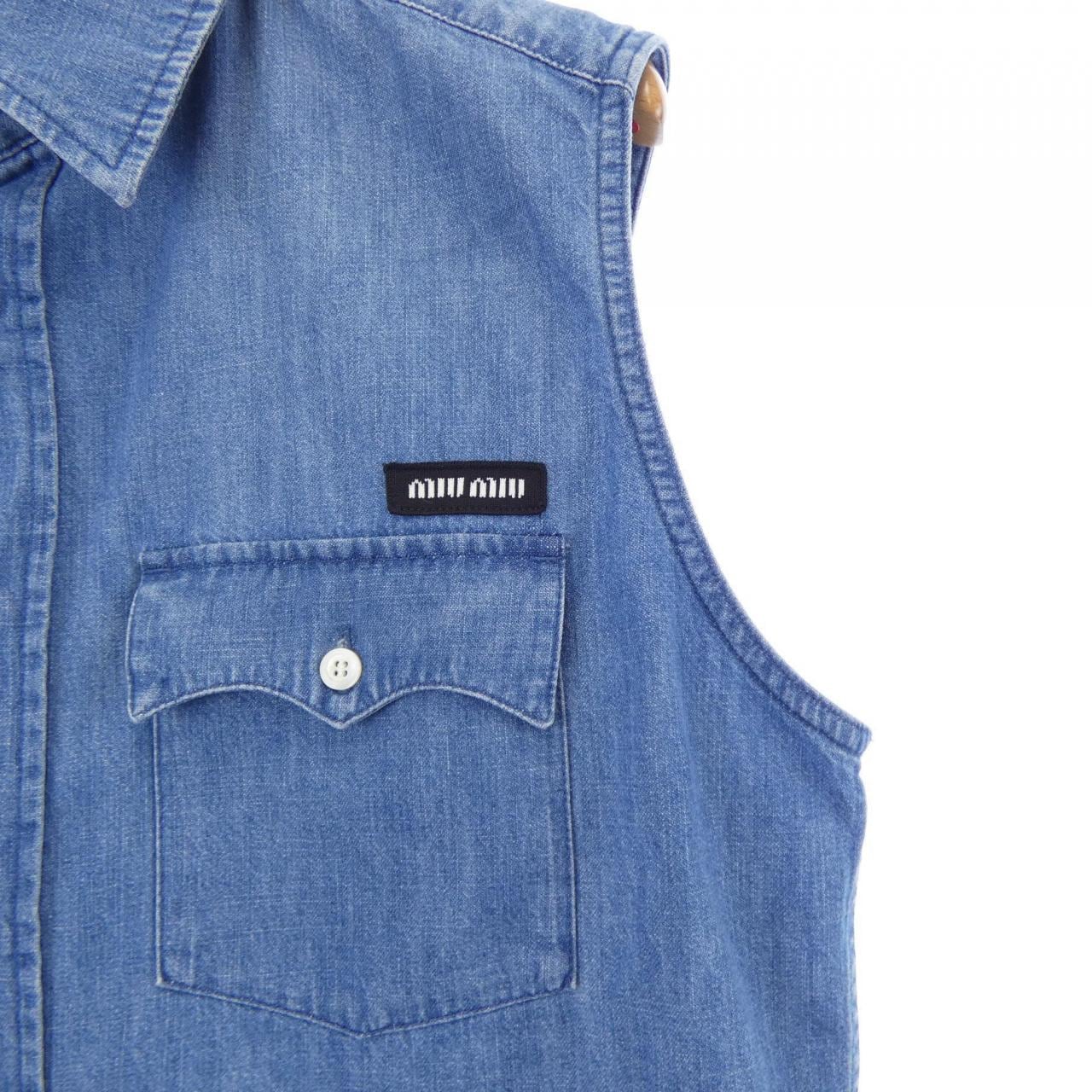 MIU MIU MIU MIU GWC124 16UA F0013 Tops