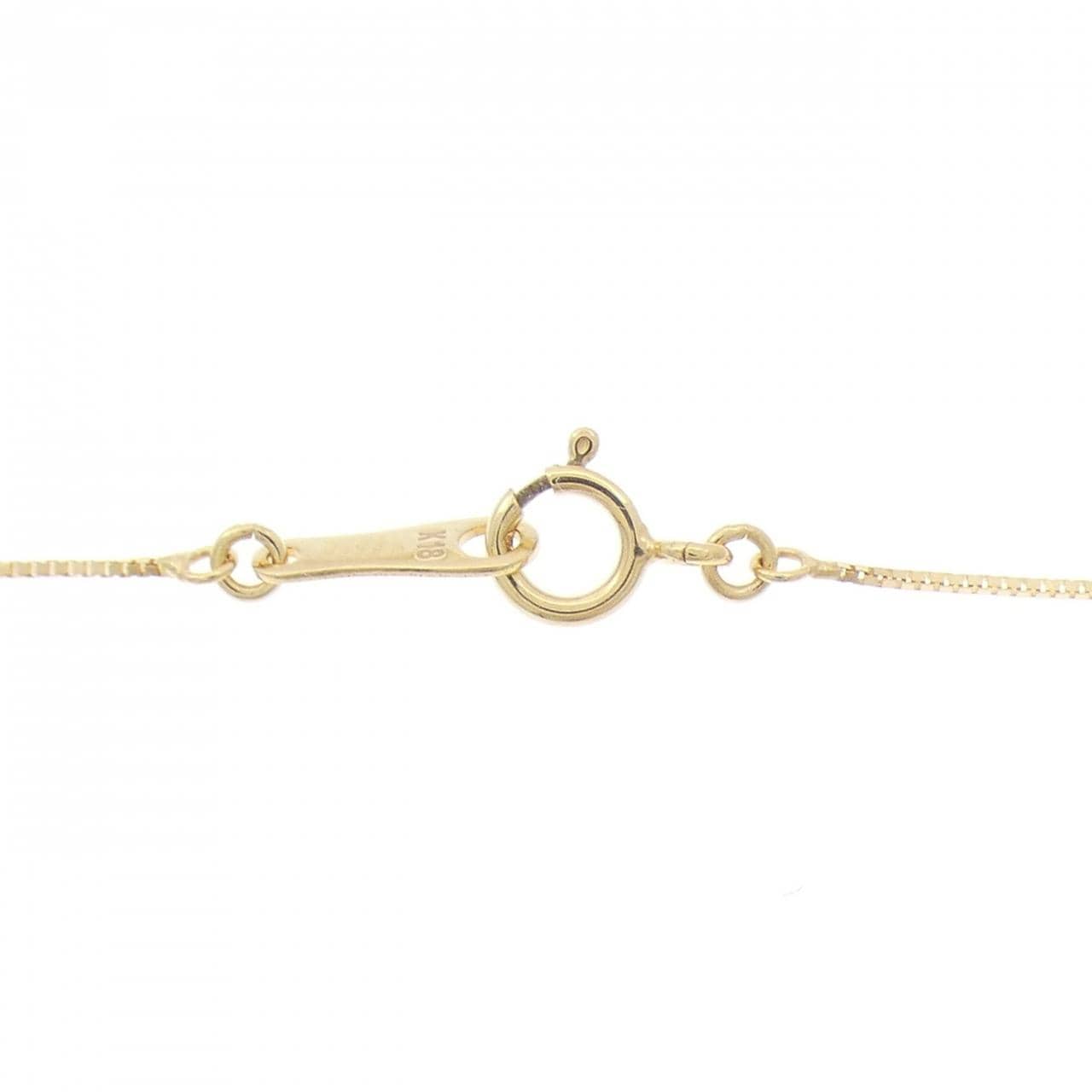 K18YG ダイヤモンド ネックレス 0.28CT