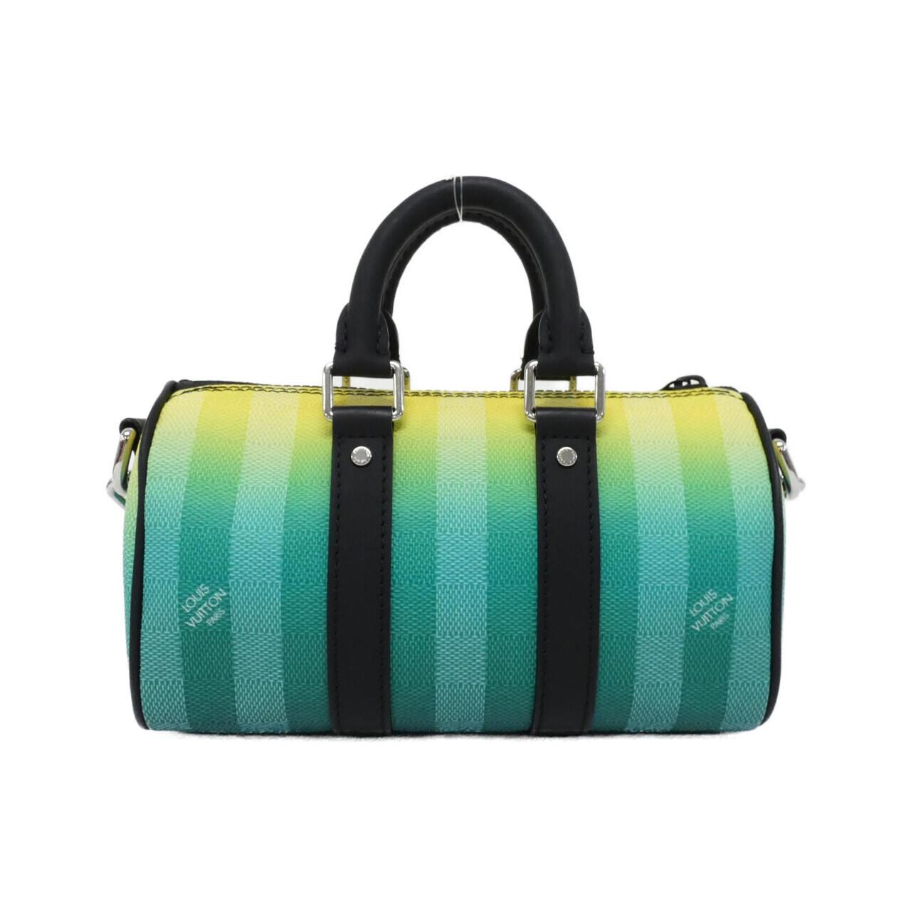 LOUIS VUITTON Day Break (Damier Stripe) Keepall XS M59949 Boston Bag