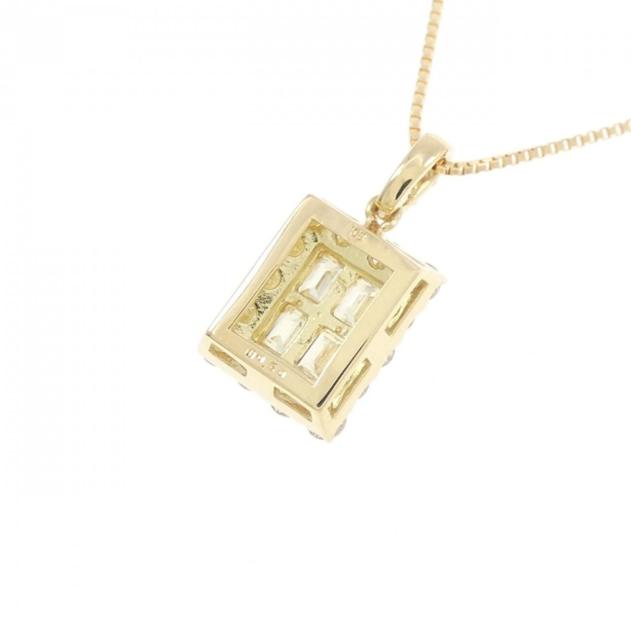 【新品】K18YG ダイヤモンド ネックレス 0.50CT