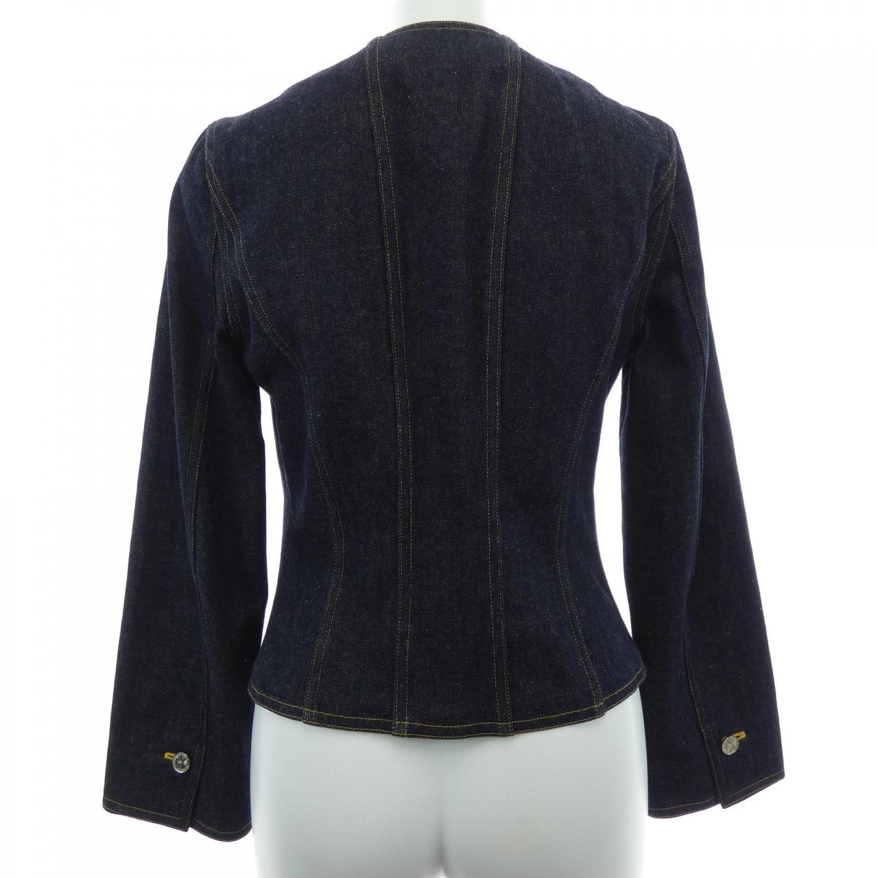 【ヴィンテージ】シャネル CHANEL P07055V04732 96P. デニムジャケット