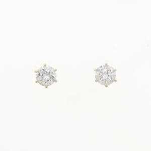 【リメイク】K18YG/ST ダイヤモンド ピアス 0.519CT 0.527CT E VS2 VG