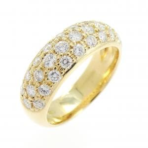 K18YG ダイヤモンド リング 0.58CT