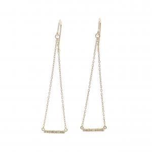 4゜C ダイヤモンド ピアス