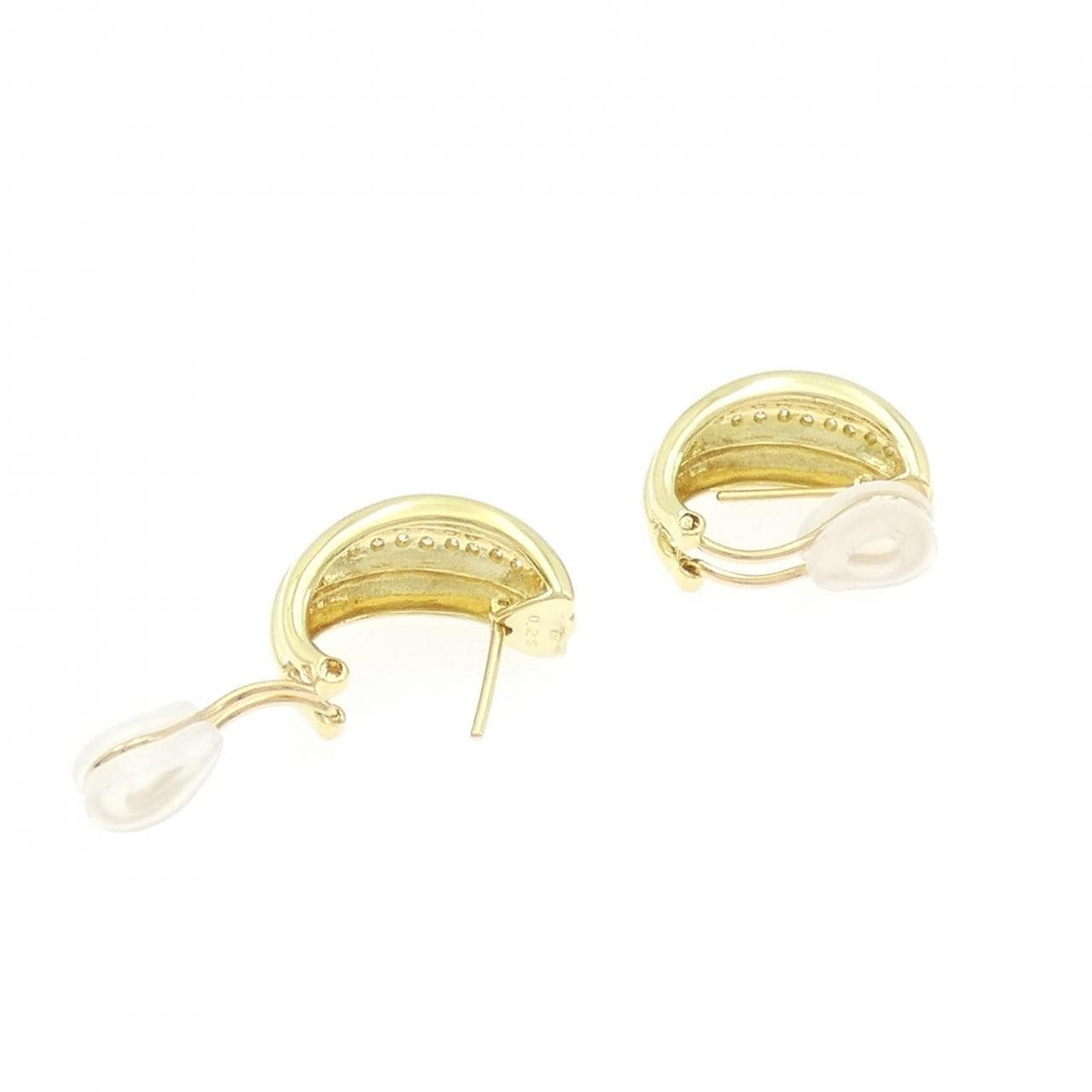 K18YG ダイヤモンド ピアス/イヤリング 0.50CT
