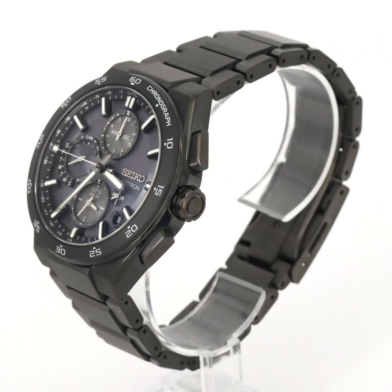 セイコー アストロン GPS 電波時計 5X83-0AA0-1/SBXC155 TI ソーラークォーツ