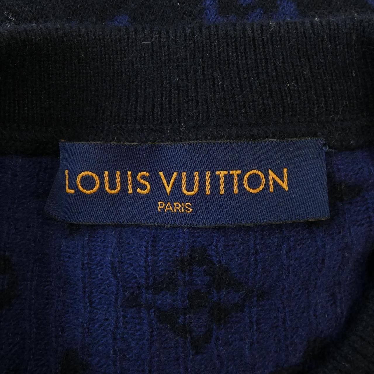 ルイヴィトン LOUIS VUITTON ハーフアンドハーフモノグラム HGN41WIXW ニット