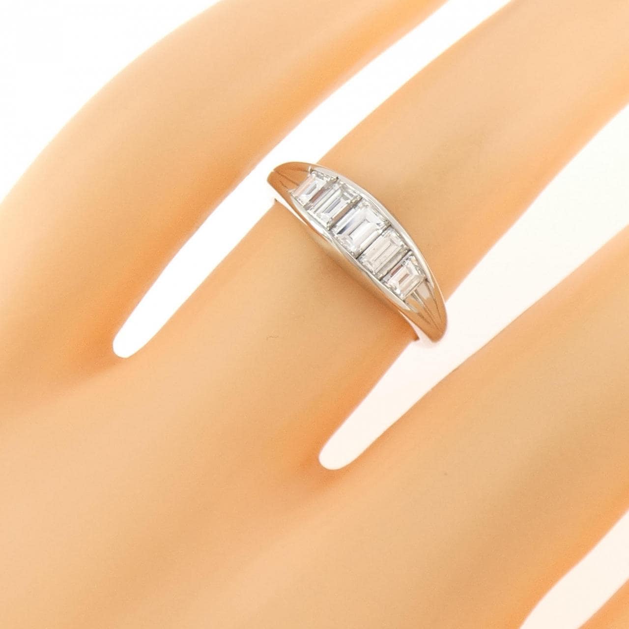 ミキモト ダイヤモンド リング 0.75CT