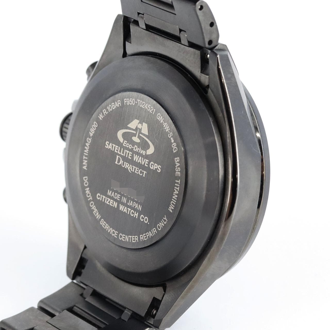 シチズン アテッサ サテライトウエーブGPS 電波時計 F950-T024521/CC4004-58E TI ソーラークォーツ