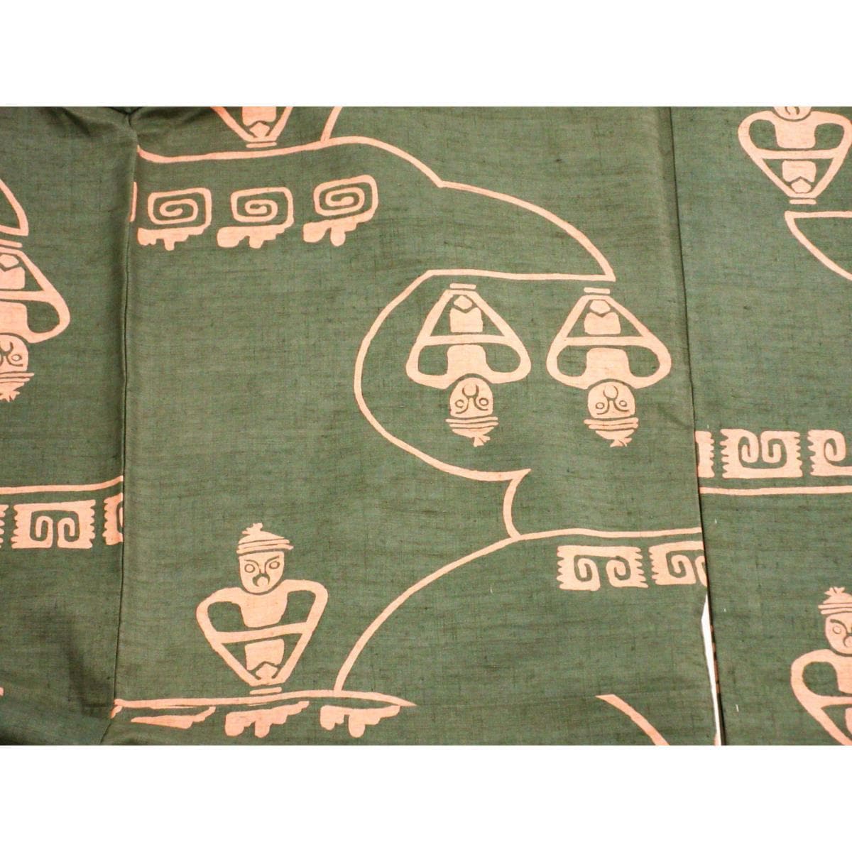 [未使用品] 紬染色春亞紡