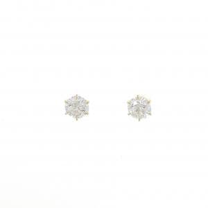 [BRAND NEW] K18YG Diamond earrings 0.512CT 0.512CT G SI2 VG