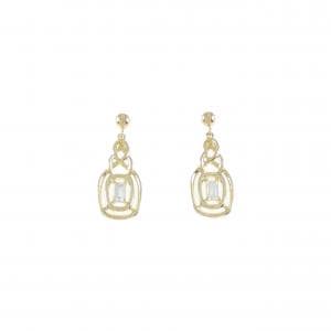 【新品】K18YG ダイヤモンド ピアス 0.16CT