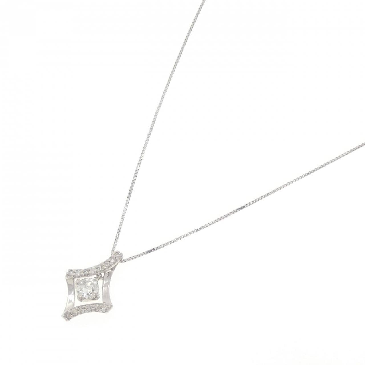 PT900/PT850 ダイヤモンド ネックレス 0.20CT