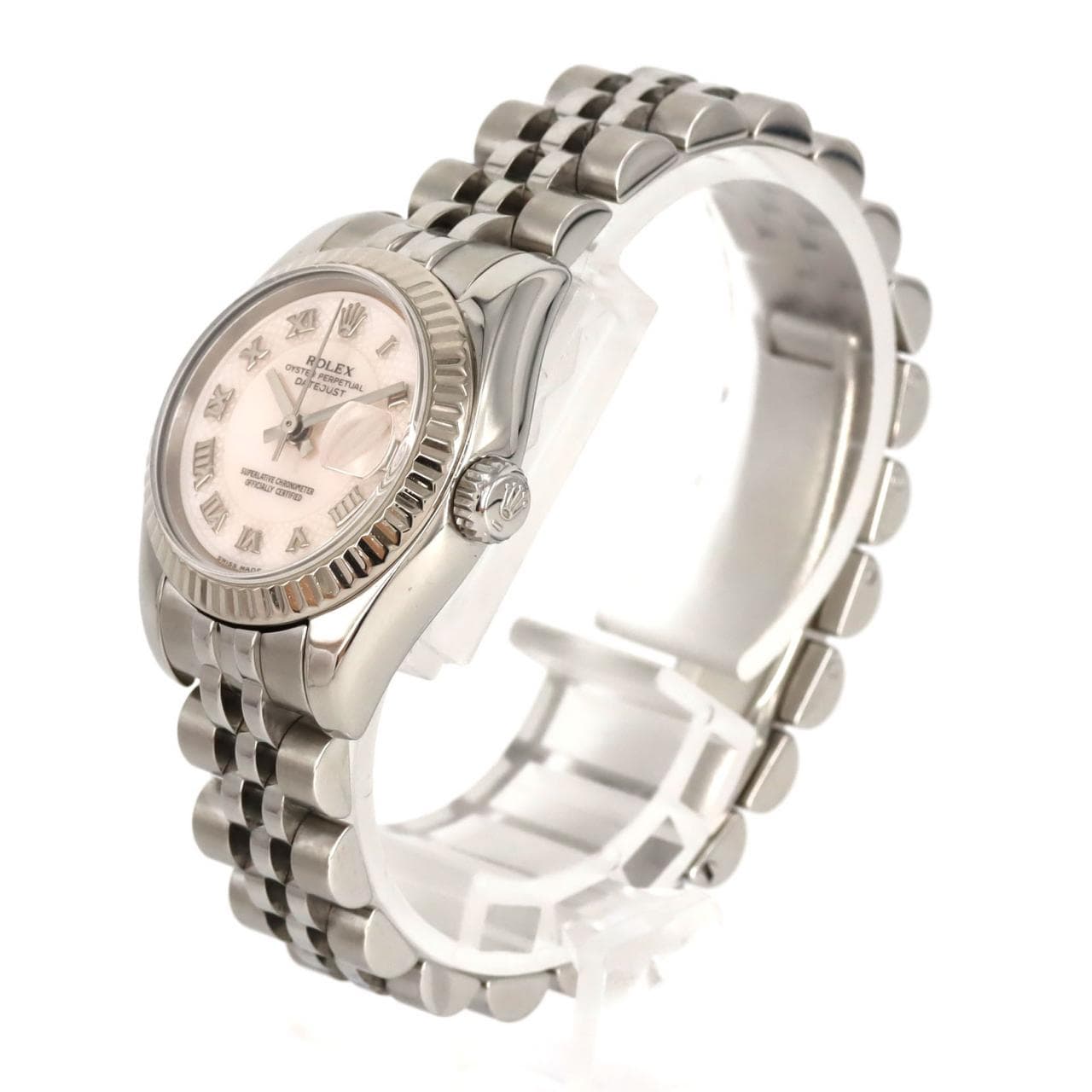 ROLEX Datejust 179174NRD SSxWG Automatic D number