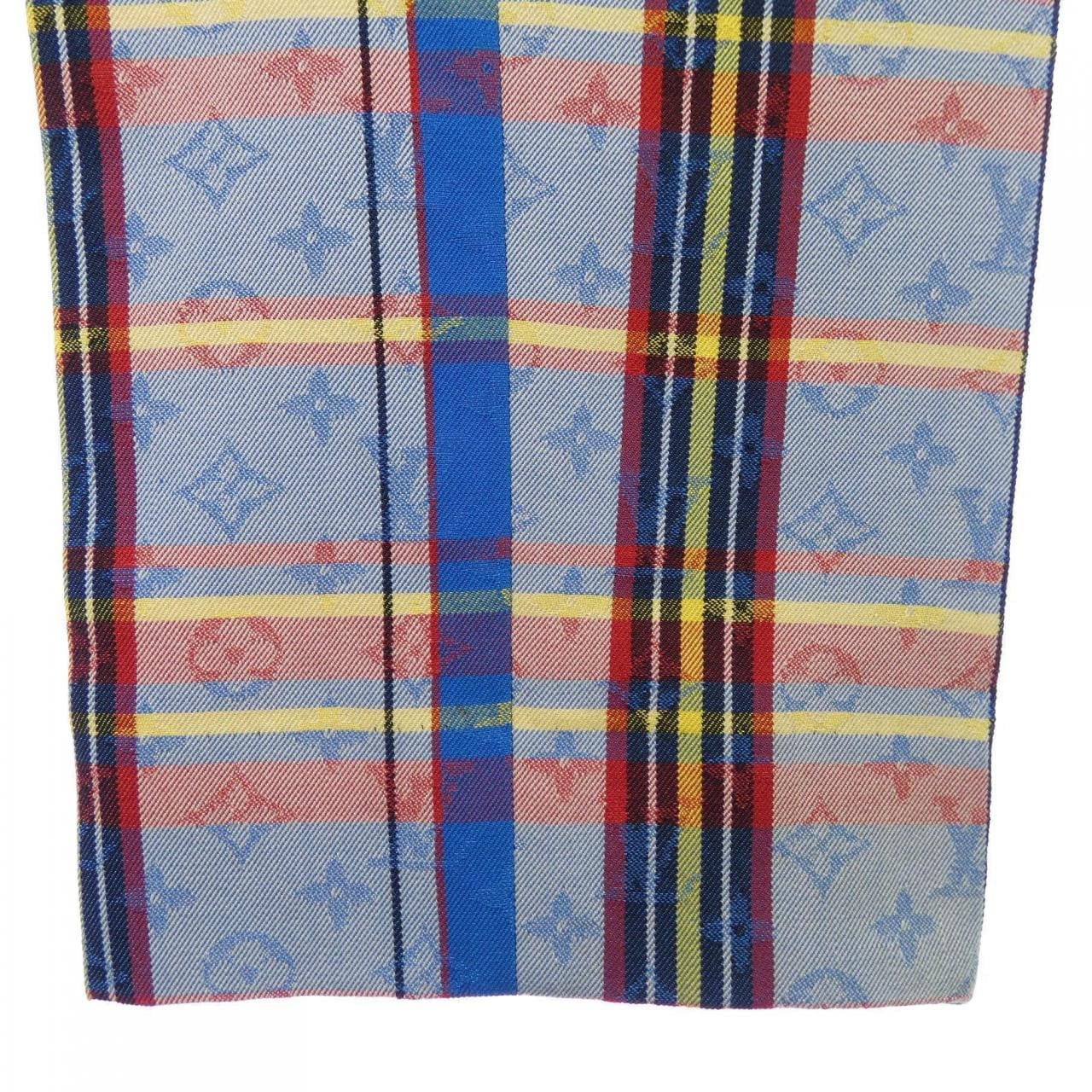 ルイヴィトン LOUIS VUITTON モノグラムチェックプリーツパンツ HMP03WJB6 パンツ