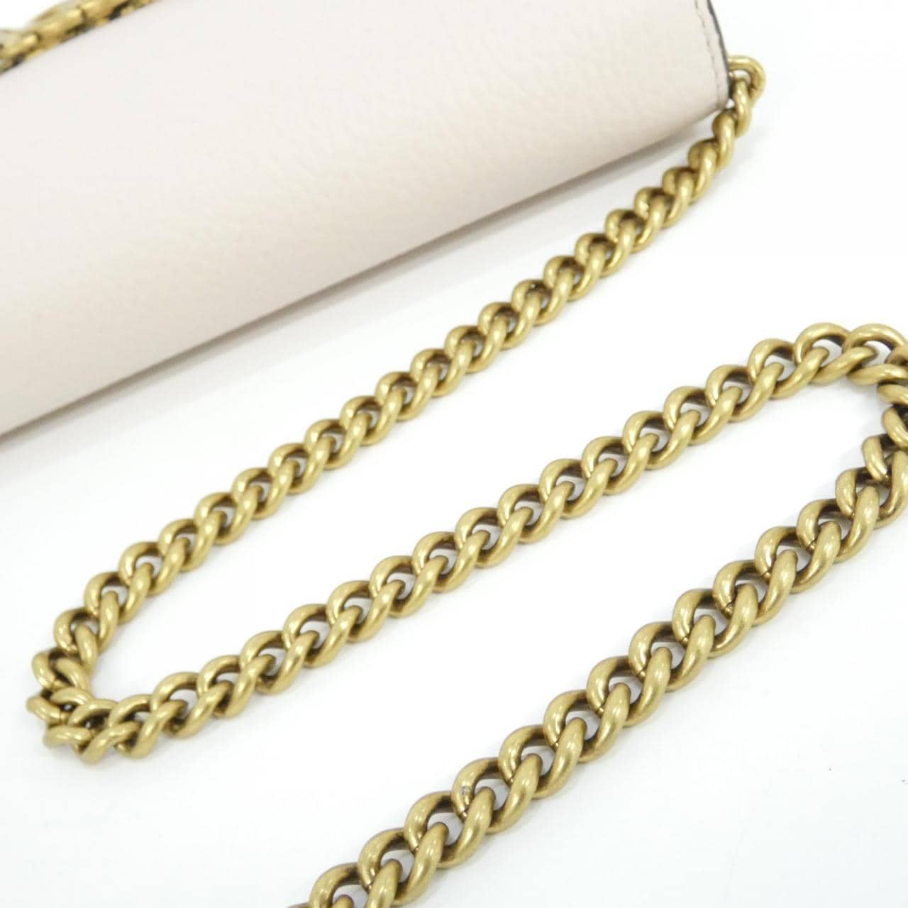 【未使用品】グッチ INTERLOCKING G 746056 AACAO チェーンウォレット