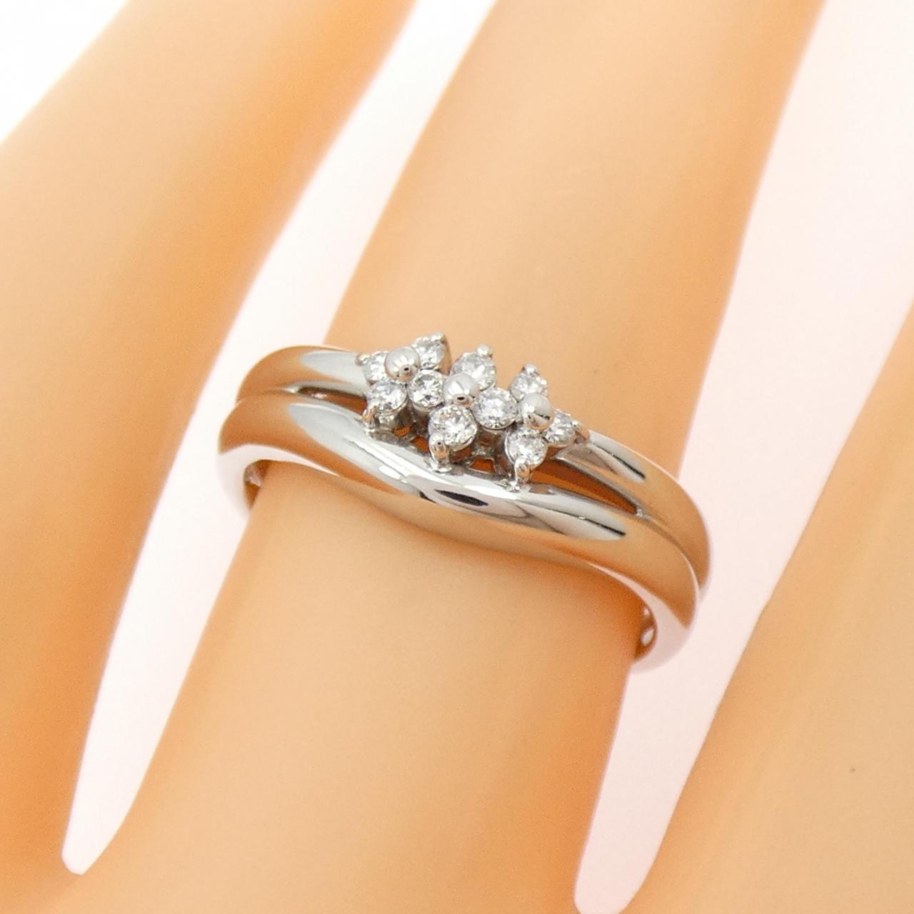 PT900 ダイヤモンド リング 0.12CT