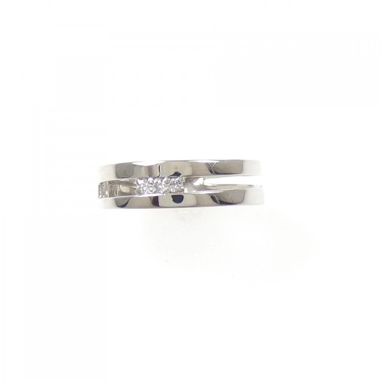 PT900 ダイヤモンド ピンキー リング 0.03CT