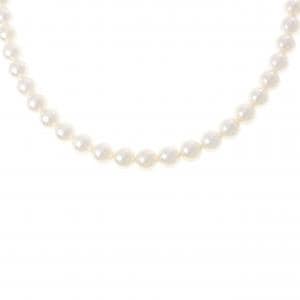 シルバークラスプ アコヤパール ネックレス 7.5-8mm