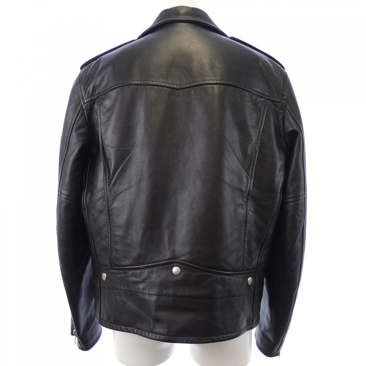 サンローラン SAINT LAURENT L01O　クラシックモーターサイクルジャケット 484284 Y5YA2 レザーライダースジャケット