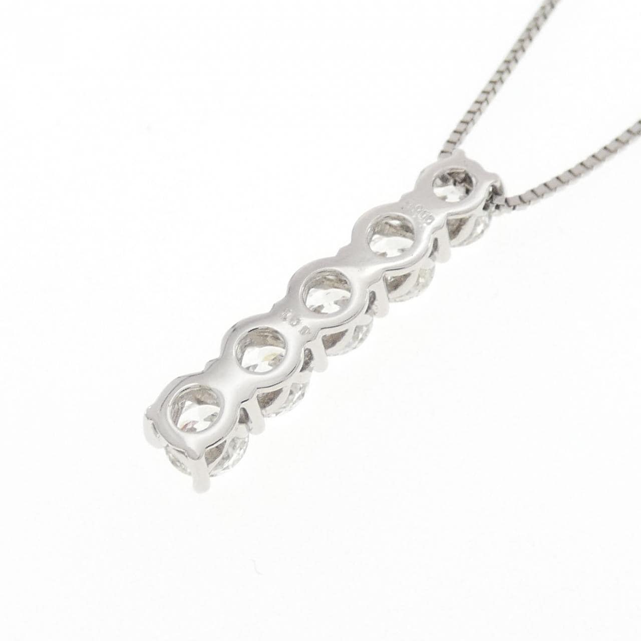 PT900/PT850 ダイヤモンド ネックレス 1.00CT