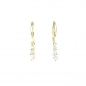 K18YG ダイヤモンド ピアス 0.20CT