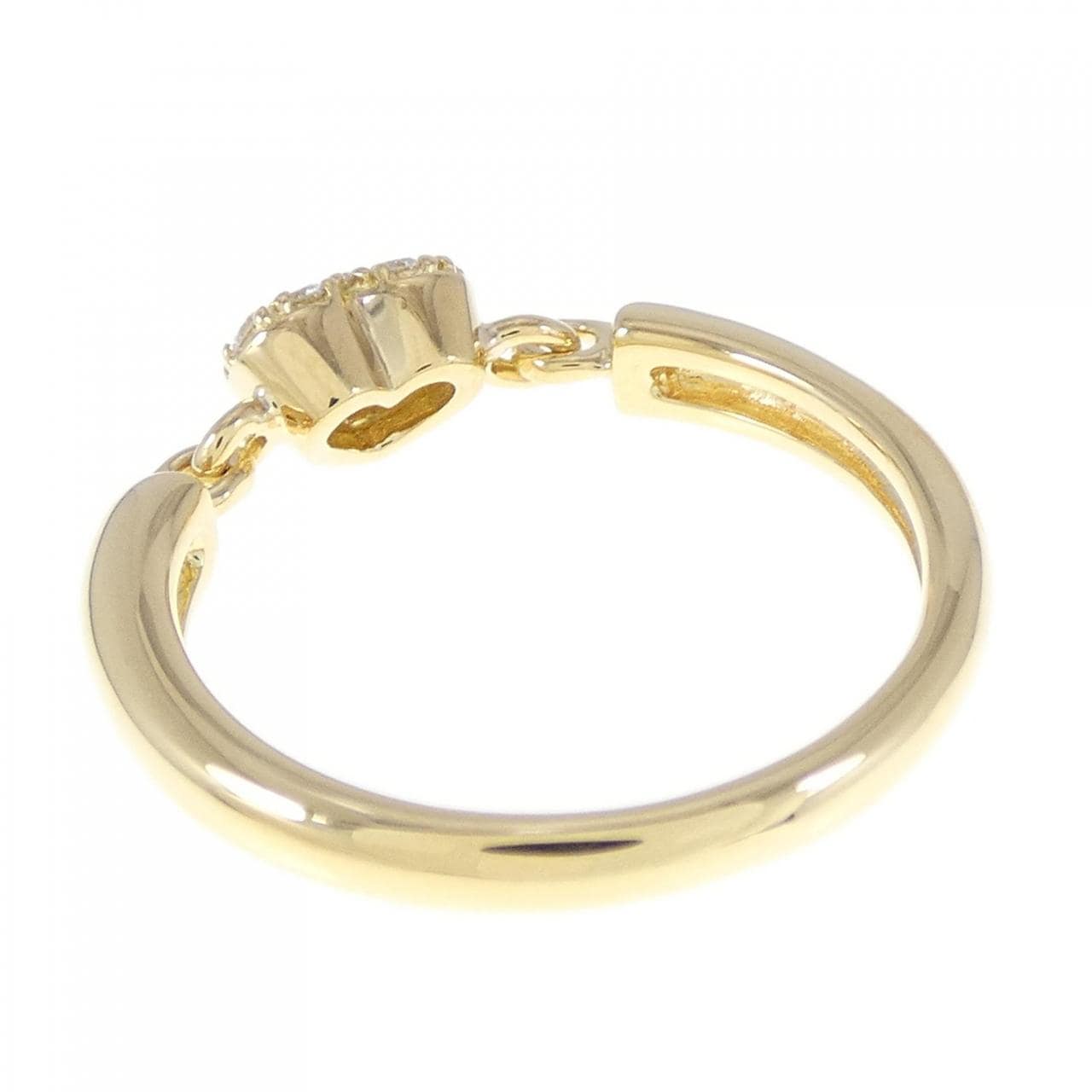 PONTE VECCHIO heart Diamond ring 0.17CT