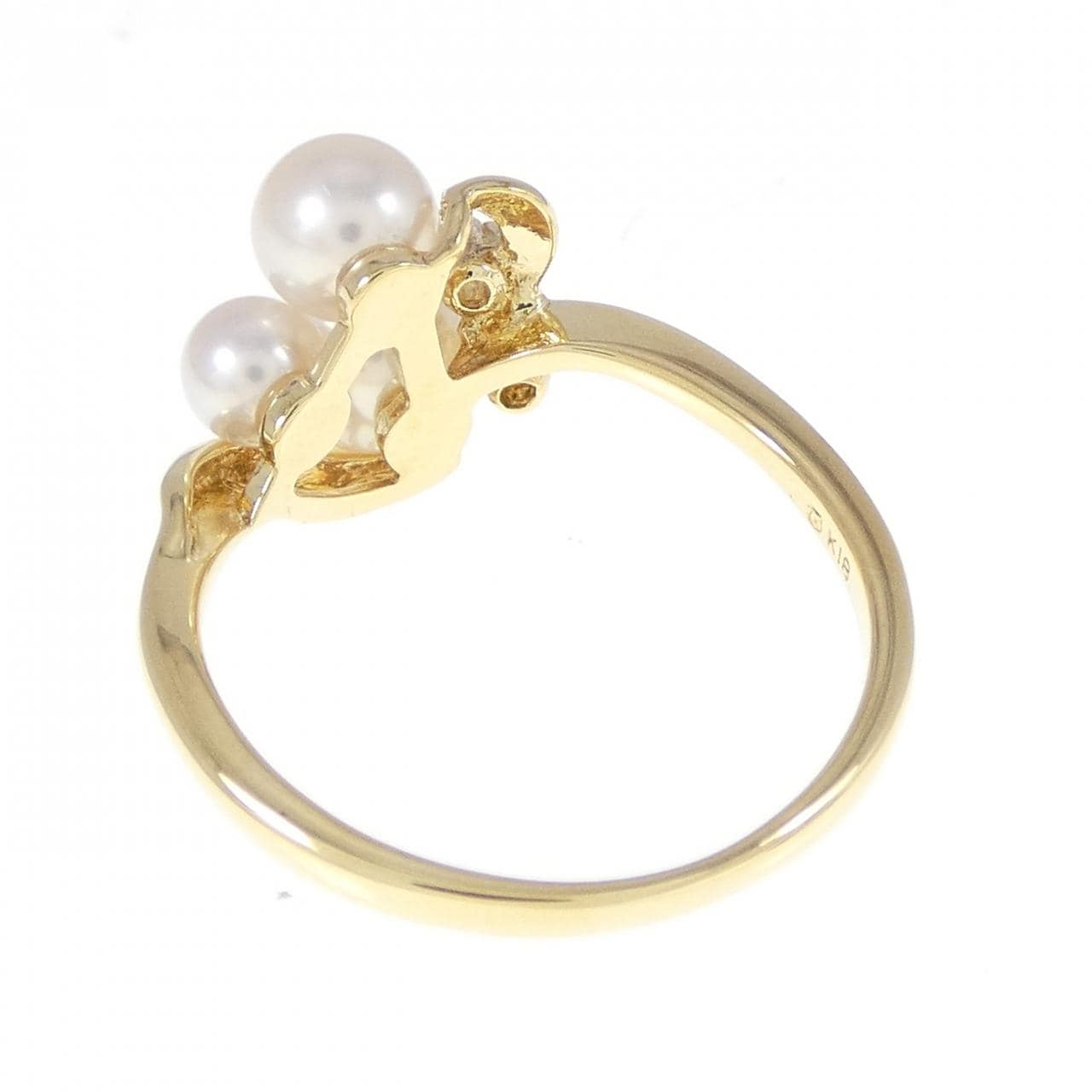 MIKIMOTO Akoya珍珠戒指