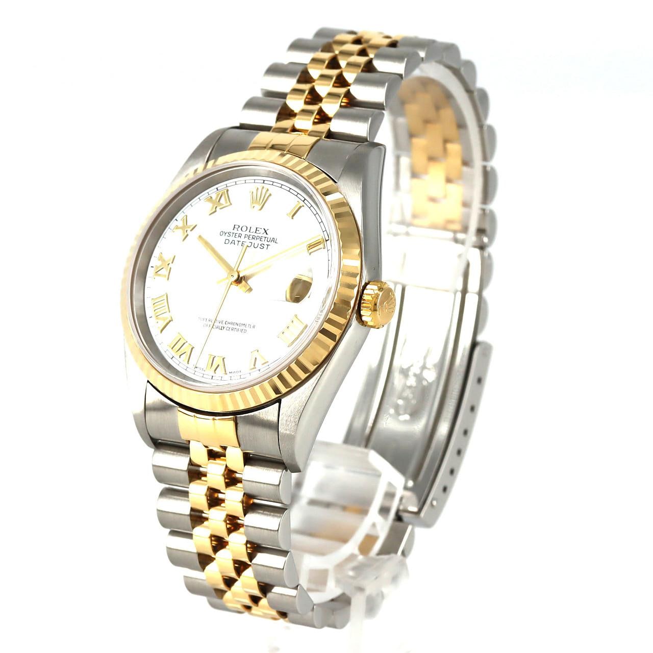 ロレックス デイトジャスト 16233NR SSxYG 自動巻 Y番