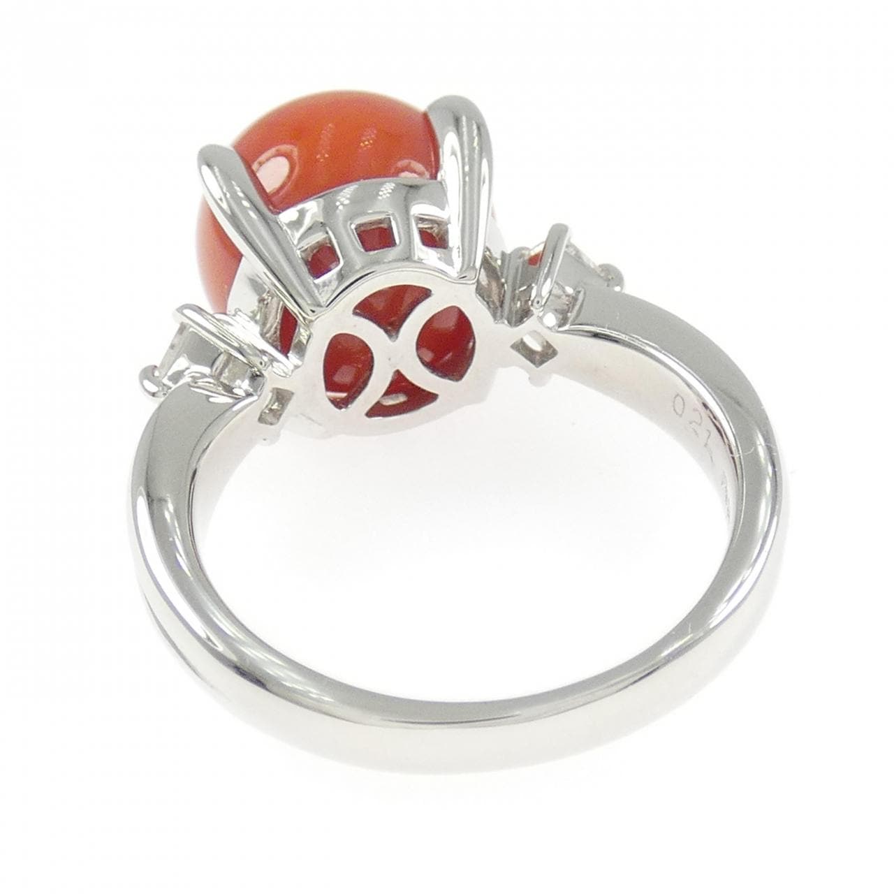 PT900 サンゴ リング 11.0mm