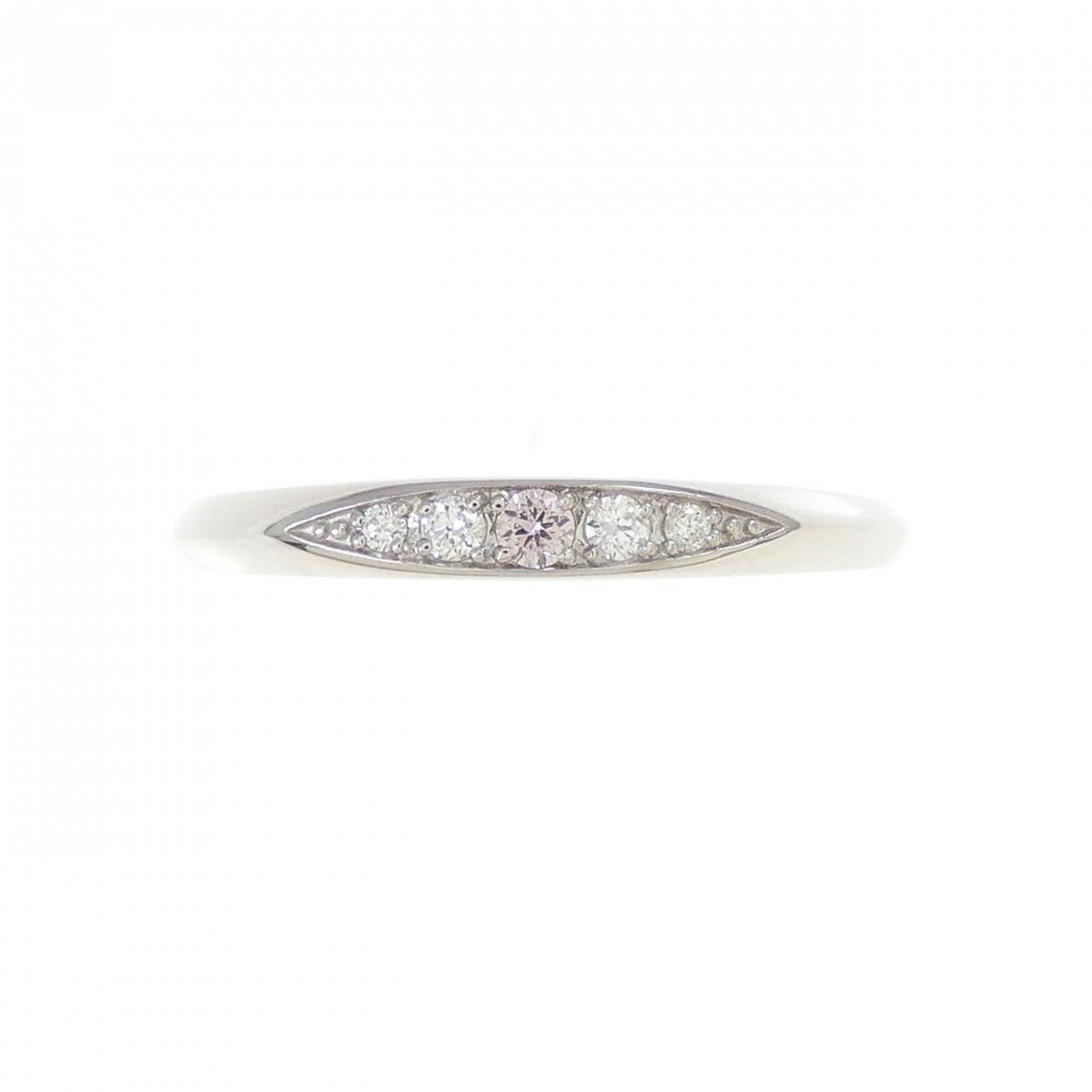 PT900 ピンクダイヤモンド リング 0.02CT