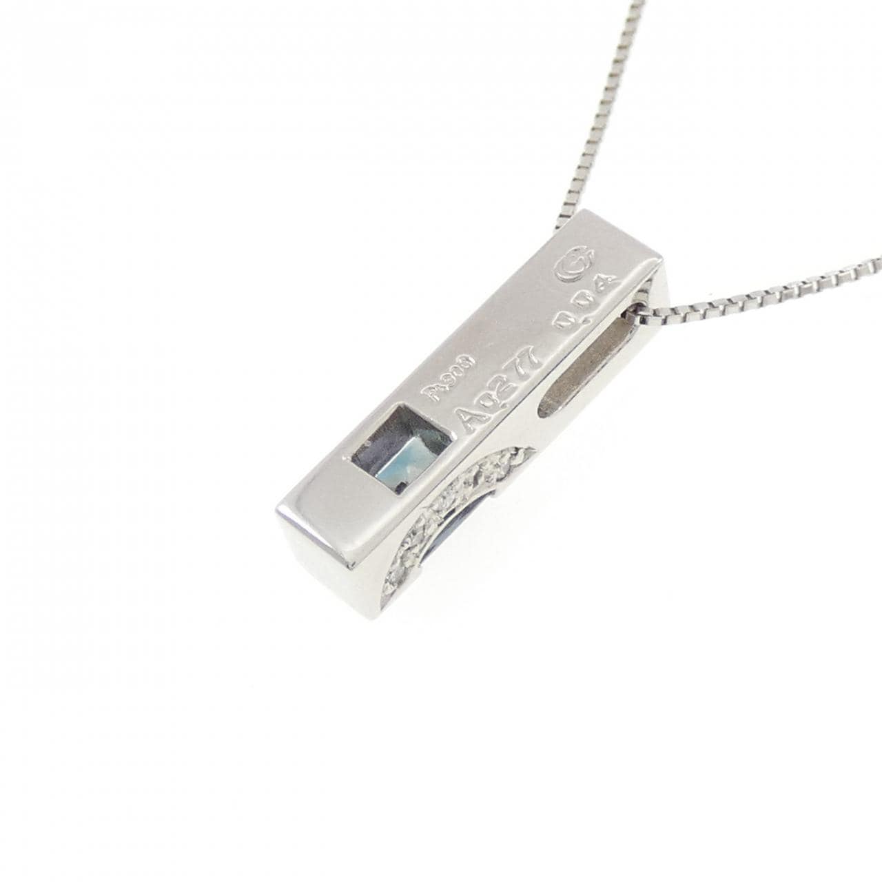 PT900/PT850 アレキサンドライト ネックレス 0.277CT