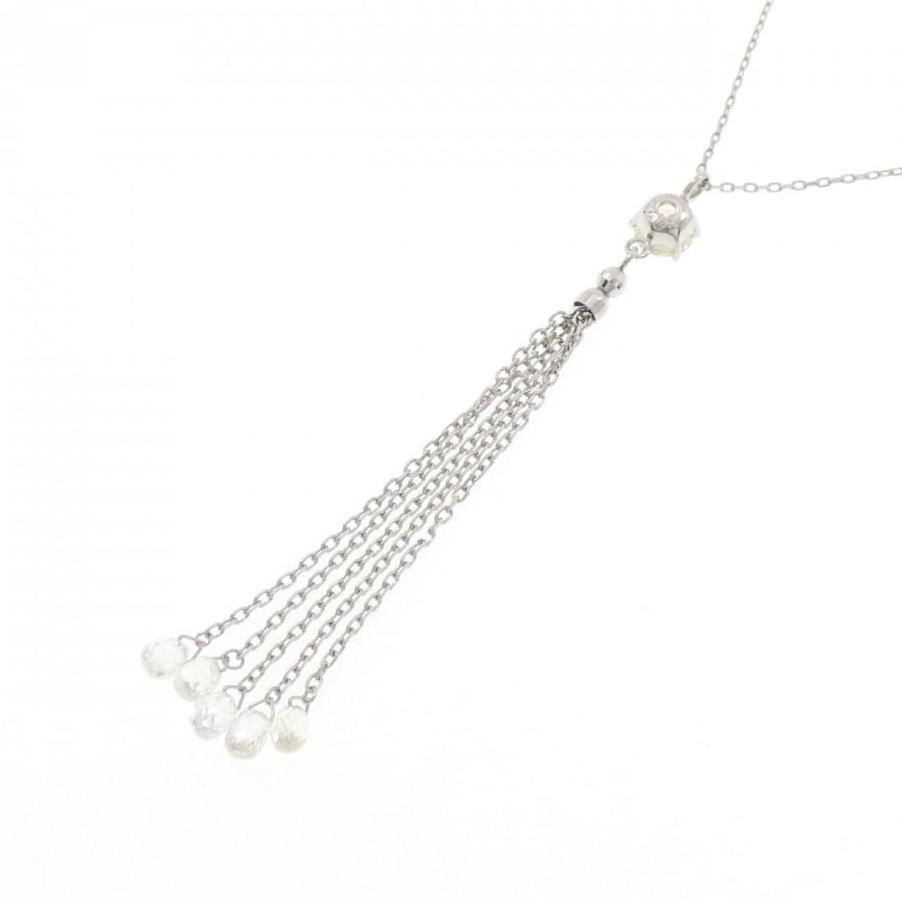 PT900/PT850 ダイヤモンド ネックレス 0.25CT