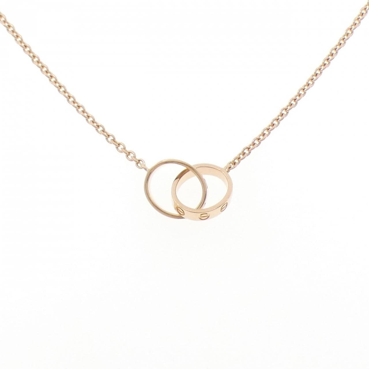 カルティエ ベビーラブ ネックレス