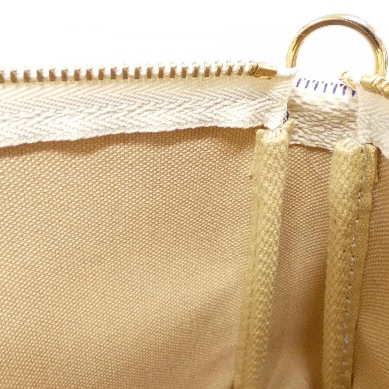 ルイヴィトン ダミエ アズール ポシェット アクセソワール N51986 アクセサリーポーチ