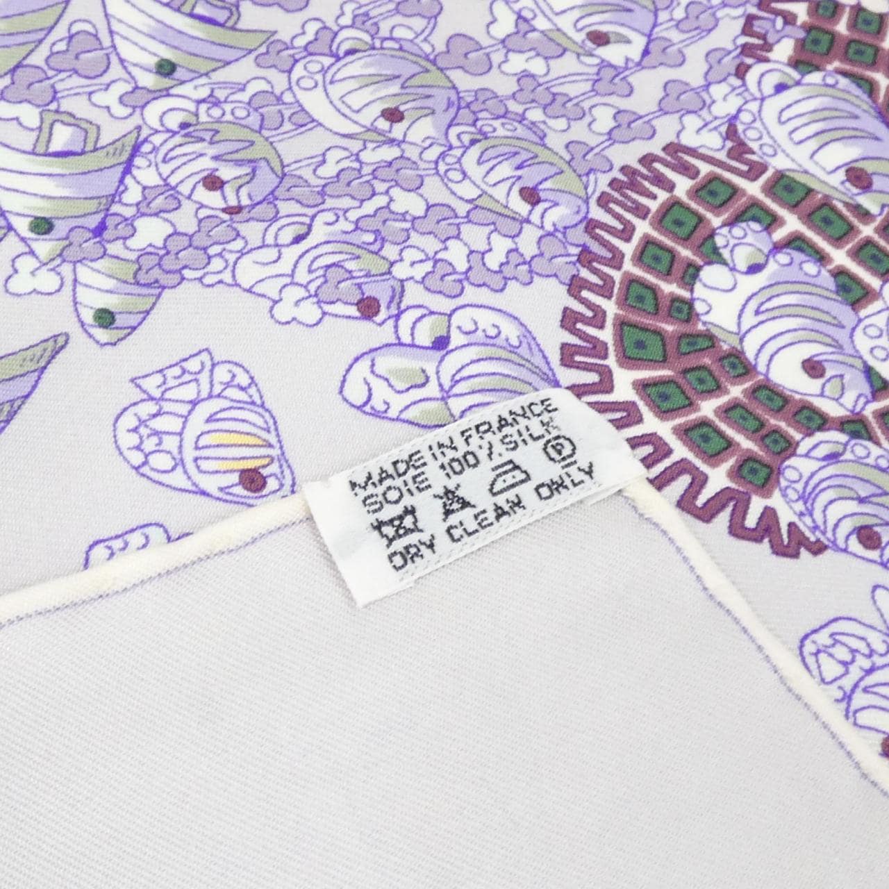 エルメス RENCONTRE　OCEANE カレ スカーフ