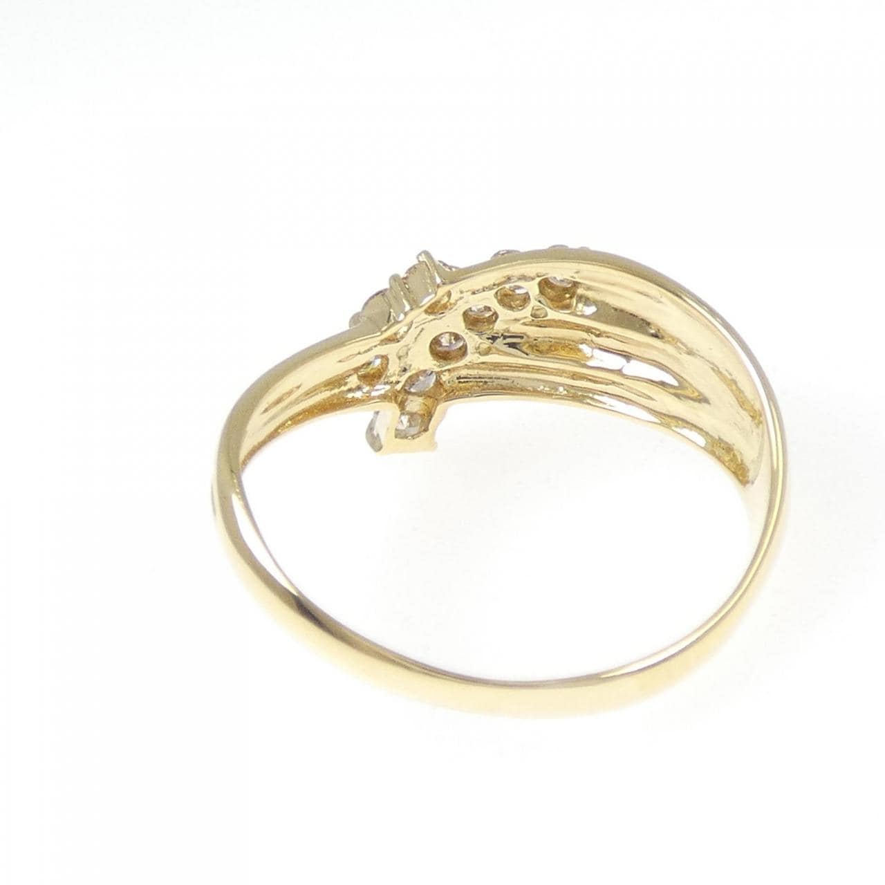 K18YG ダイヤモンド リング 0.30CT