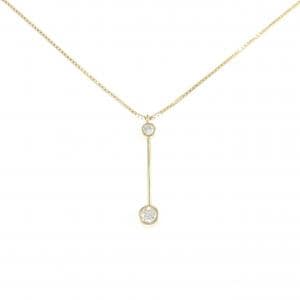 K18YG ダイヤモンド ネックレス 0.20CT