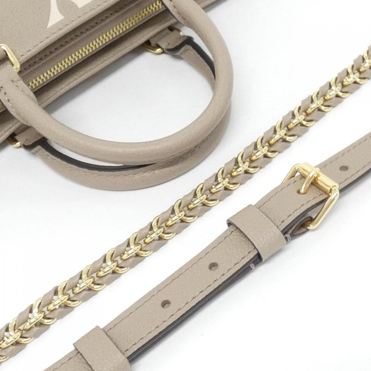 ルイヴィトン バイカラー モノグラム アンプラント オンザゴーEW M23641 バッグ